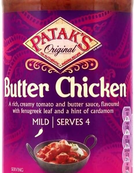Patak's Butter Chicken Cooking Sauce 450g