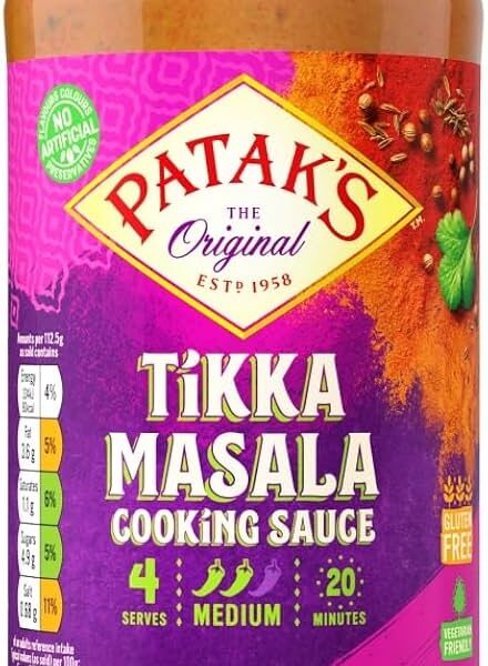 Patak's Tikka Masala Cooking Sauce 450g