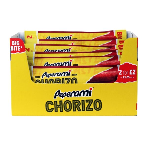Peperami Chorizo PM 2 For £2 Or £1.25 Each 26g