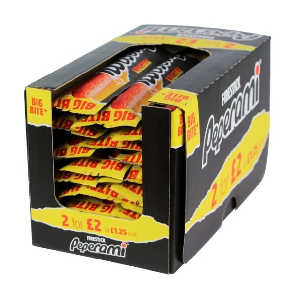 Peperami Firestick PM 2 For £2 Or £1.25 Each 28g