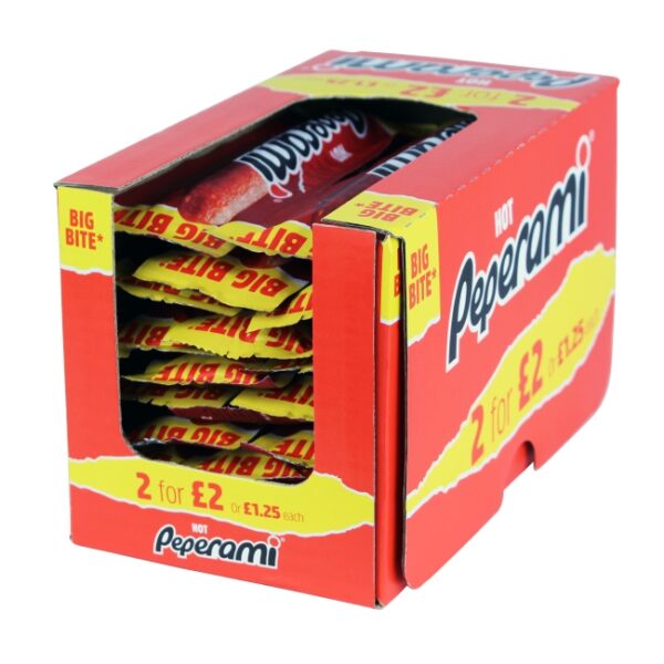 Peperami Hot PM 2 For £2 Or £1.25 Each 28g