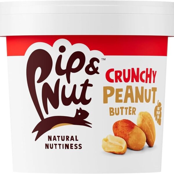 Pip & Nut Crunchy Peanut Butter, 1kg