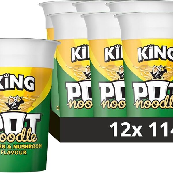 Pot Noodle Chicken & Mushroom King 114 g