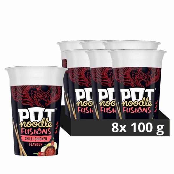 Pot Noodle Chilli Chicken Instant Snack 100 g