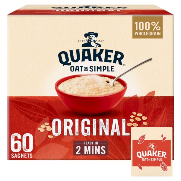 Quaker Oat So Simple Original, 60 x 27g