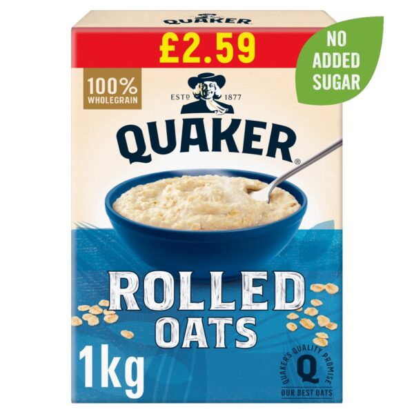 Quaker Oats PM £2.59 1KG