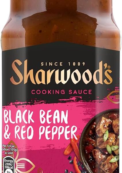 Sharwood's Black Bean & Red Pepper Chinese Cooking Sauce 425g