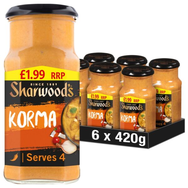 Sharwood's Korma Cooking Sauce 420g