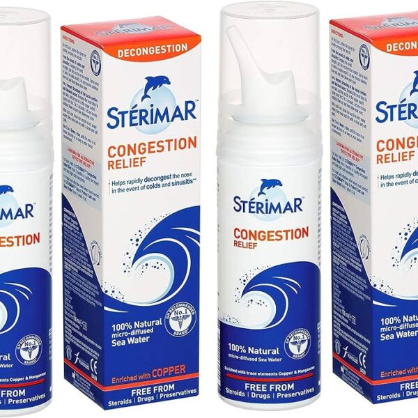 Sterimar Congestion Spray, 2 x 100ml