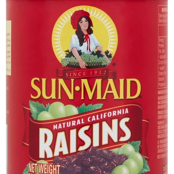Sun Maid California Raisins, 2.04kg
