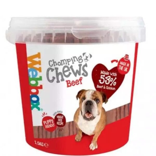 Webbox Meaty Chomping Chews, 1.5kg